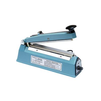 China Mini Aluminum Plastic Bag Film Food Film Semi Automatic Portable Manual Hand Heat Impulse Sealer With Cutter for sale