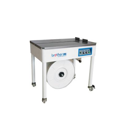 China Semi Automatic SM06T Taiwan Food Engine Belt Crate Box Carton Package And Japan PP Clutch Tying Machine for sale