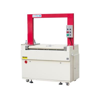 China AP8060C Full Automatic Food Arch PP Belt Packaging Carton Box Packing Strapping Machine for sale