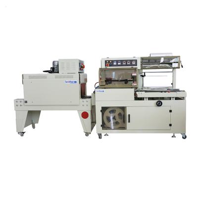 China Automatic Plastic Film L Bar Food Heating POF Sealing Shrink Wrapping Packing Machine for sale