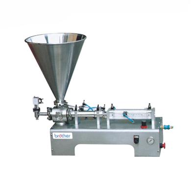 China Semi Automatic Pneumatic Manual Food Bag Bottle Cup Cream Tomato Sauce Ointment Filling Machine for sale