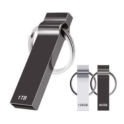 China Waterproof Mini USB Stick Storage Metal Usb Flash Drive 8gb Keychain With Laser Logo for sale