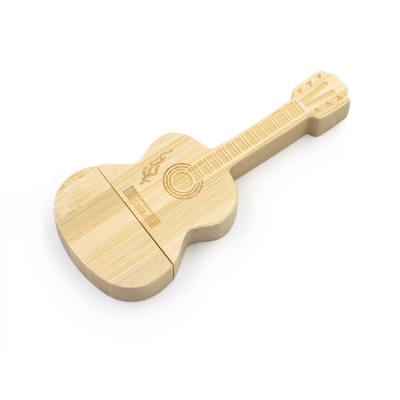 China Bulk cheap usb stick 8GB 16GB 32GB sale usb disk usb 2.0 wood wooden flash drive design guitar storage for sale