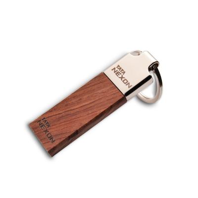 China Portable Wooden Key Chain Pearl Sublimation Key Chains Mute Key Chain for sale