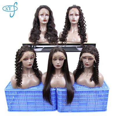 China Straight/Body/Deep/Loose Wave Fashion Hair Mannequin For Short Curly Raw Indian Virgin Virgin Wig Display Pixie Lead 99j Burgundy Cuticle Aligned Hair Lace Front Wigs for sale