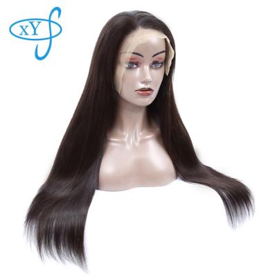 China Xuanyusi Virgin Brazilian Silky Straight Unprocessed Bone Wave Hair Straight Wig 11A Lace Front Women Wig Hats Hair Extensions for sale