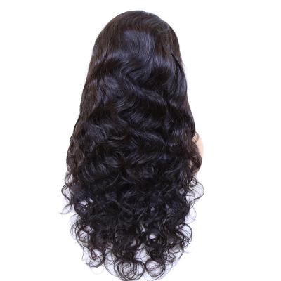 China Top Grade 12a 360 Body Wave Wigs Hair Water Wave , 100% Unprocessed Virgin 360 HD Lace Front Wig Transparent Wave Plucked for sale