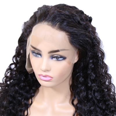 China Wholesale Virgin Raw Body Wave Braid Hair Wigs, 13x6 Raw Unprocessed Wig Deep Frontal Hair Vendors Pre Plucked Wigs for sale