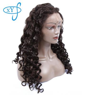 China Cheap loose wave wigs with virgin glueless lace wigs virgin glueless lace wigs overnight hd delivery hd lace wigs pre plucked bleached knots for sale