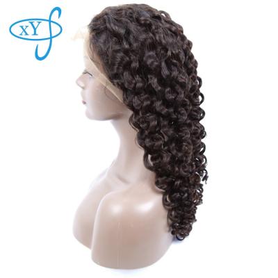 China Hd Human Hair Full Lace Wig 360 Wave Full Lace Wig Hd Blonde Transparent Curly Italian Virgin Hair Italian Raw for sale