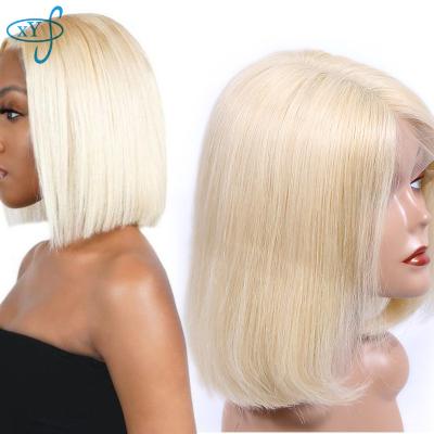 China 100% humano cabello wave hd glueless lace wigs color 613 lead pervin hair wig wholesale price natural virgin 613 silky straight full wigs for sale