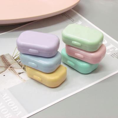 China Mini Fashion Candy Color Portable Lens Case for sale