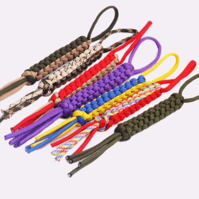 China Other Tail Rope Key Chain Ornaments Umbrella Rope Knife Fall Key Holder DIY Tools for sale