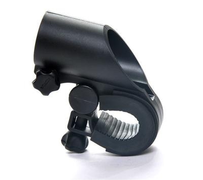 China Cycling Bike Bicycle Light Lamp Torch LED Torch Flashlight Holder Clip Bike Parts Accessories Q100407 for sale