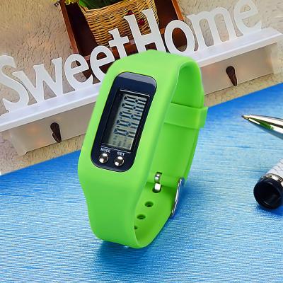 China 3D Calorie Pedometer Battery Digital LCD Pedometer Running Step Calorie Long Life Walking Distance Counter for sale