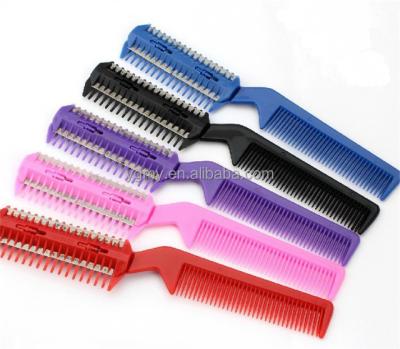 China Salon Trimmer Hair Razor Comb Thinning Scissors for sale