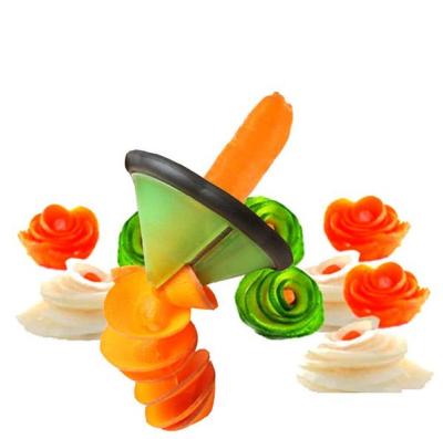 China Creative Viable Cooking Tools Kitchen Instrument Fruit Vegetable Peeler Slicer Grater Carve Volume Flower Spiral Cutter Accessories for sale