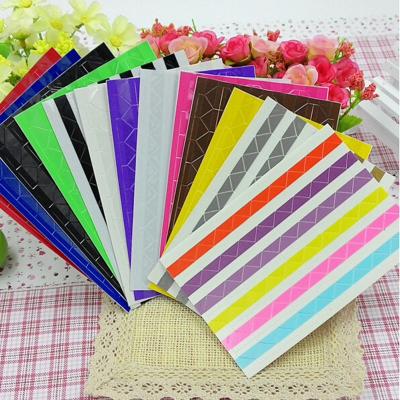 China Fashion Colorful Corner Paper Stickers for Picture Photo Albums Frames Home Decoration Scrapbooking for sale