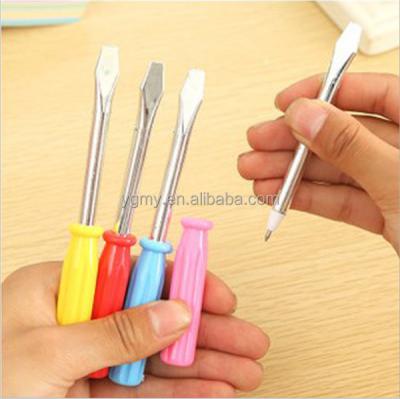 China office & School Pen Cartoon Ballpoint Pen Screwdriver Learning Stationery Office Supplies Cute Pen Mount Pens Student Reward Gifts for sale