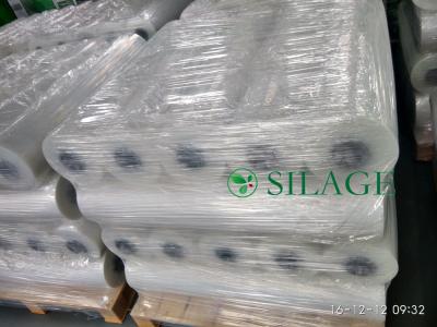 China 1m Wide Clear Color Silage Square Bale Wrapping Film for sale