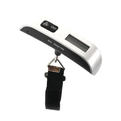 China 50kg portable luggage weighing scale travel electronic digital luggage scale 50kg/10g for sale