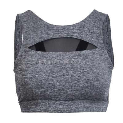 China New Arrival Designer Sports Bra Mix Gray QUICK DRY Fashionable Women Sports Bra Top Plus Size Sports Bra for sale