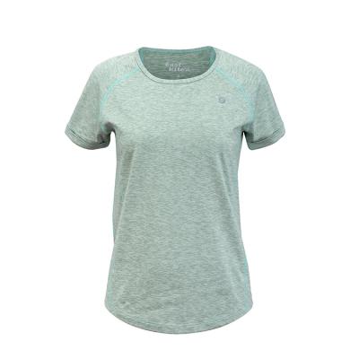 China High Quality Breathable Training Breathable Women's Fitness Sports Gym T-Shirt for sale