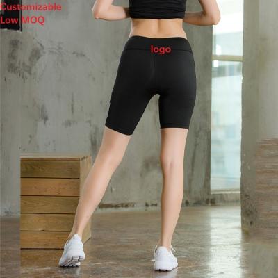 China Breathable Custom Logo Leggings Quick Delivery Seamless Shorts Gaiters Plus Size Yoga Pants For Woman for sale