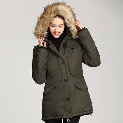 China Waterproof 2021 women plus size coats trench coat women anorak hoodie jacket coat with zipper for sale