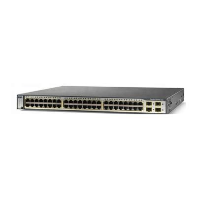 China LACP WS-C3750G-48TS-S Brand New CS Switch 3750 48 Ports Gigabit Ethernet Switch for sale