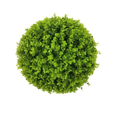 China 50CM Modern Artificial Grass Ball Eucalyptus Milan Grass Ball For Customizable Size Wedding Home Festival Christmas Garden Decoration for sale