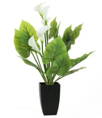 China Real Touch Real Touch Handmade Artificial Green Flower Potted Decorate Potted Plants for sale