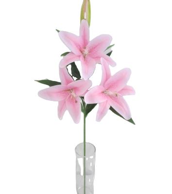 China Holiday/Christmas Day Decoratiom/Home Flowers Real Lily Flower Bouquet Artificial Tough,Artificial Flower Decoration/Garden Home Decor for sale