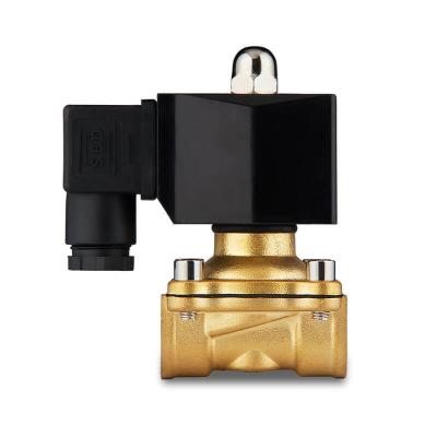 China The General Kepler Waterproof Brass Solenoid Valve Normally Closed or Open DC24V AC220V High-quality Air Diesel Water IP65 for sale