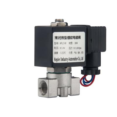 China General Kepler Mini Micro Solenoid Valve High Temperature High Pressure For Steam Gas Water Valve for sale