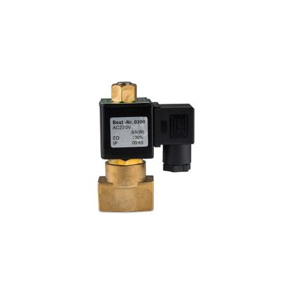 China Kepler High Quality 1 Inch Normally Open Steam Brass Water Air Solenoid Valve DN08~DN50 1/4