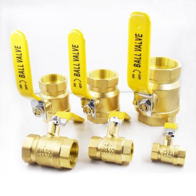 China The General Kepler 1 Inch To 2 Inch Brass And Stainless Steel Hand Lever Ball Valve for sale