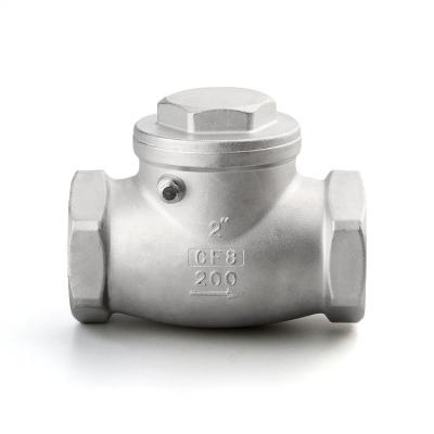 China Kepler Brass 201/304 Stainless Steel Thread Connection Ball General Check Valve DN15 to DN100 for sale