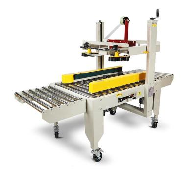 China Automatic Food Carton Box Sealer Box Band Sealing Machine Case Sealer Machine for sale