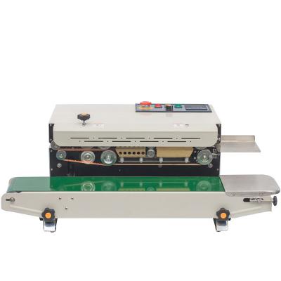 China Automatic Horizontal 900L Food Plastic Bags Heat Sealing Machine Continuous Strip Sealing Machine for sale