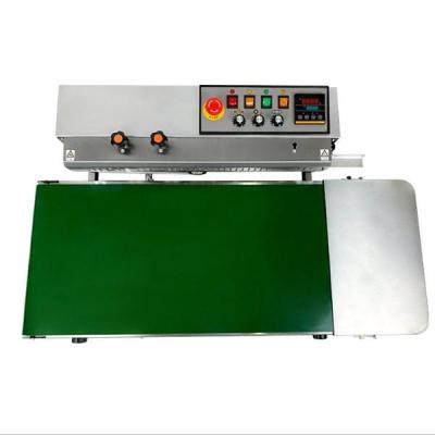 China Food Expand Continuous Band Sealer Sealing Machine For Foil, Plastic, Kraft Bag for sale