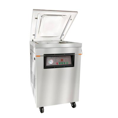 China DZ-500/2E commercial or industrial single chamber vacuum food sealer food packing machine food machine for sale