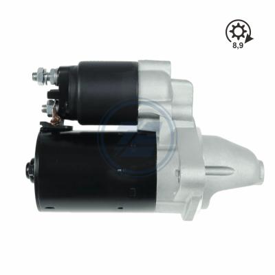 China EZE 12V 1.1KW 8/9T Auto Starter Motor 113963 5802AL 191205 458248 8021550 for CITROEN for PEUGEOT Car Auto Starter 107 for sale