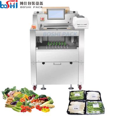 China tangerine cantaloupe kiwi wrapping machine stretch film Meat Cling Film Packing Machine for sale