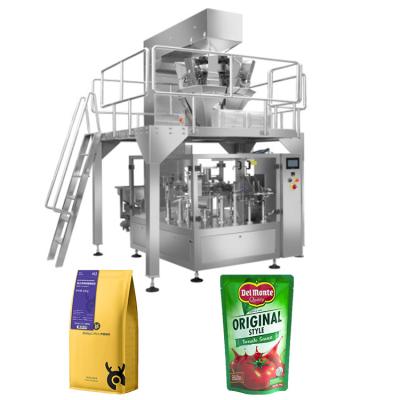 Китай Fully automatic coffee beans nuts roasted peanuts pouch packing machine продается