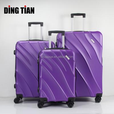 China Daily Suitcase Trolley Bags Briefcases Durable Carry On Luggage Sets ABS Plastic Expand Large Zipper Cabin Luggage Travel 20/24/28 Inch for sale