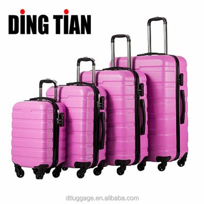 China Luxury Daily Travel Bag Carry On Trolley Luggage 4pcs Set Small Luggage Set 16 20 24 28 Inch For Family for sale