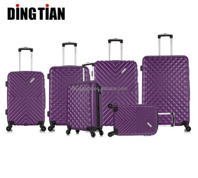 China URBAN LUGGAGE SUITCASE SET LUGGAGE Vacation SKD 7pcs SEMI-FULL BUSINESS LUGGAGE 7PCS LUGGAGE SUITCASE for sale