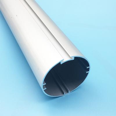 China Good Quality Factory Wholesale Price Traditional Aluminum Tube Slot Tube For Manual Motorized Roller Shades Roller Shades Tents for sale