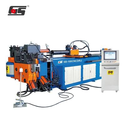 China building material shops SB-100CNCDRJ stainless steel pipe/automatic iron pipe bender feed tube bending machine for sale